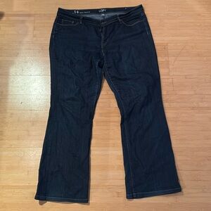 Loft Curvy Boot Cut jeans - excellent condition- size 14